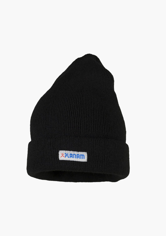 Strickmütze mit Umschlag