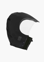 Laden Sie das Bild in den Galerie-Viewer, Kapuze für die Softshelljacke BELWIND in regulärer Größe mit seitlichen Sichtfenstern, nicht kompatibel mit Schutzhelm, Ansicht rechts
